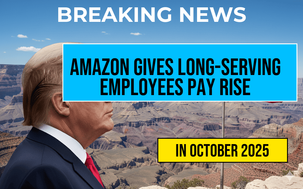 Amazon Rewards Long-Serving Employees with a $1.90 Hourly Pay Increase This Month