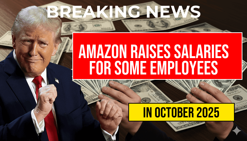 Corporate Giant Raises Salaries: Selected Amazon Employees to Receive an Additional $1,600 Annually
