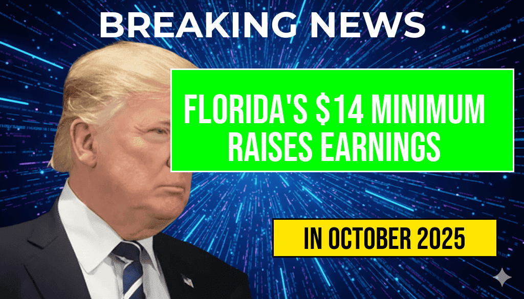 Florida’s New $14 Hourly Minimum Boosts Full-Time Workers’ Annual Earnings by $2,080