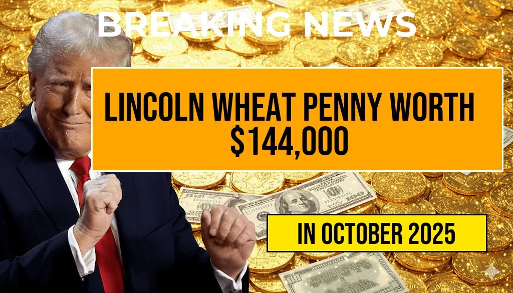 Lincoln Wheat Penny Valued at $144,000: Is It Still in Circulation?