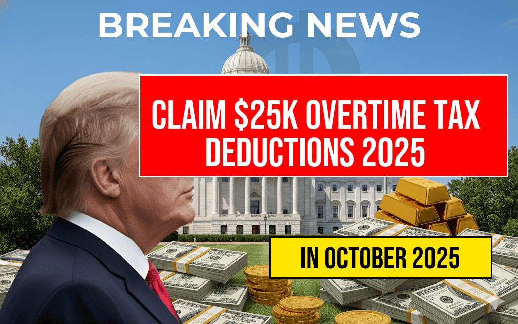 Maximize Your Earnings: Claim Tax Deductions on Up to $25,000 of Overtime Pay in 2025