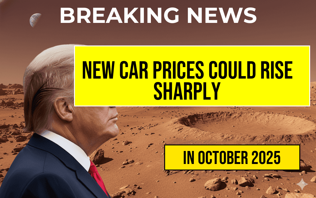 New Car Prices Could Surge by Up to $5,286 Amid Trump’s Tariff Threat