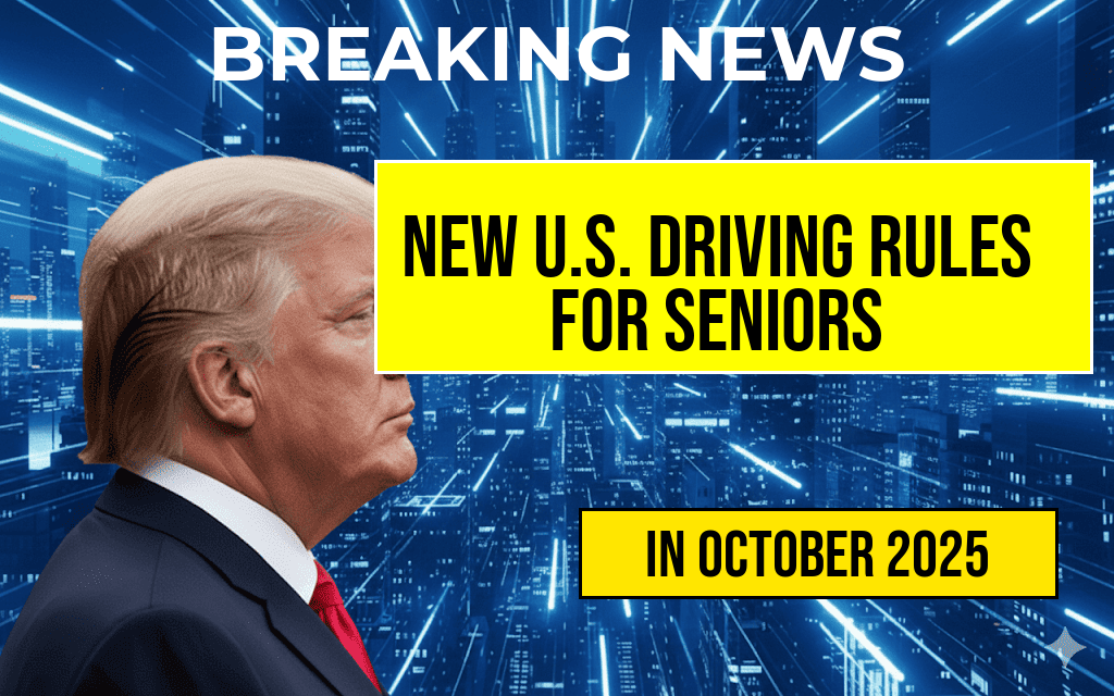 New U.S. Driving License Regulations for Seniors Take Effect October 2025: Essential Changes for Drivers Over 70