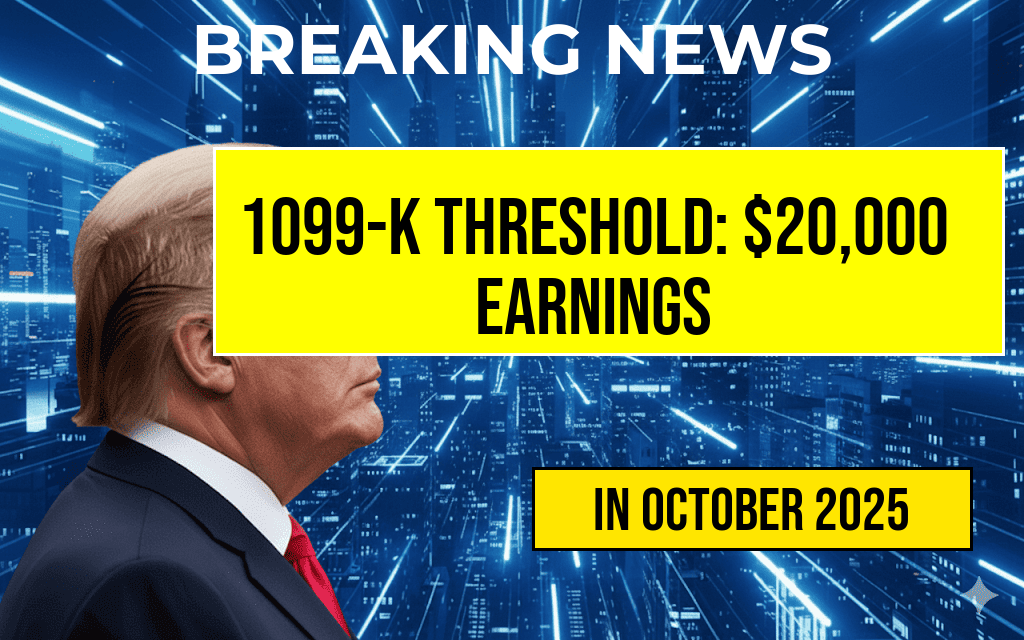 The Ideal Side Hustle Threshold: You Only Receive a 1099-K if Earnings Exceed $20,000