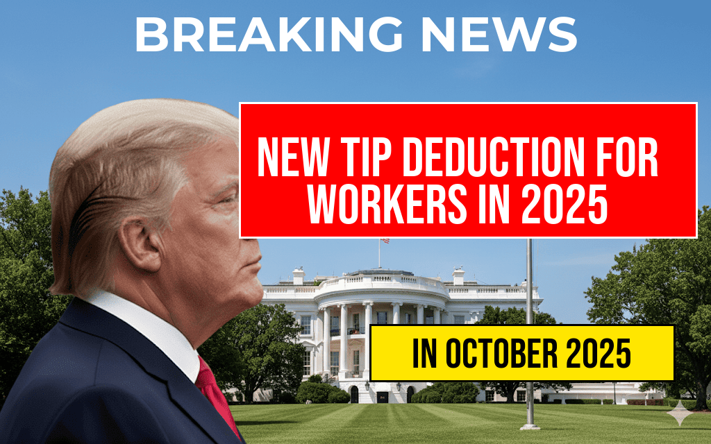Tipped Workers Bonus: New Tax Deduction Allows Reported Tips of Up to $25,000 Starting in 2025
