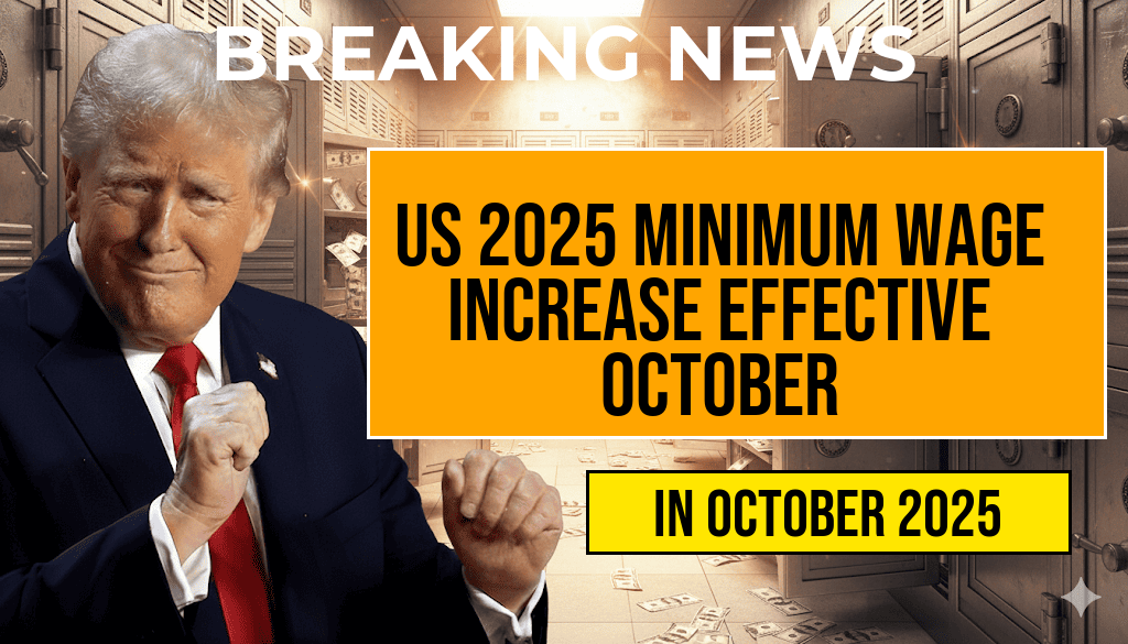 U.S. Minimum Wage Increase for 2025: Updated Hourly Pay Rates Effective October 4
